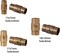 Box 64Pcs 32 Sets 4 Color Clasps Leather Cord for Jewelry Making Supplies (Mixed Color)